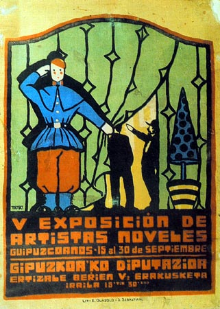 V Exposición de artistas noveles guipuzcoanos